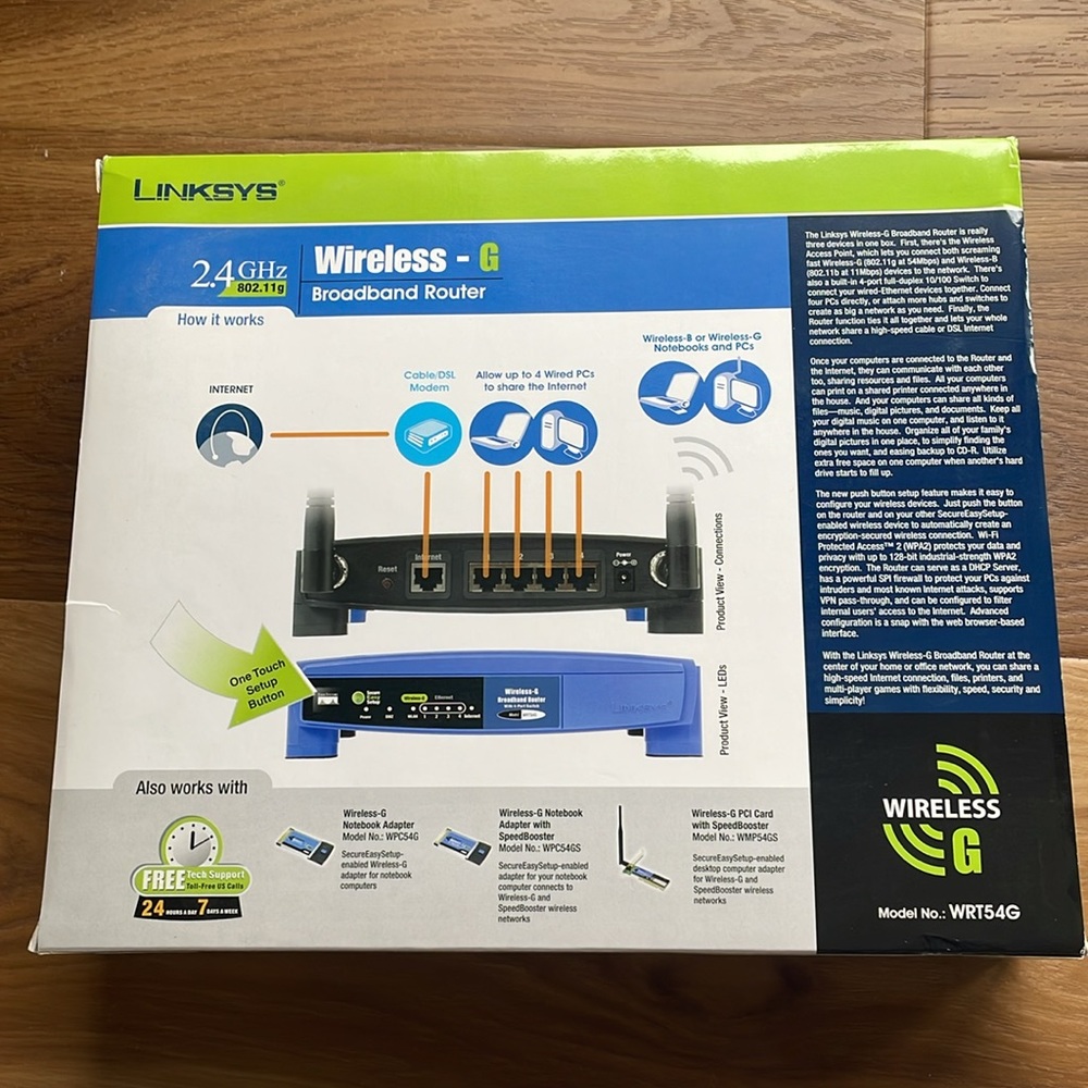 Linksys Wireless Broadband Router - Picture 6 of 7